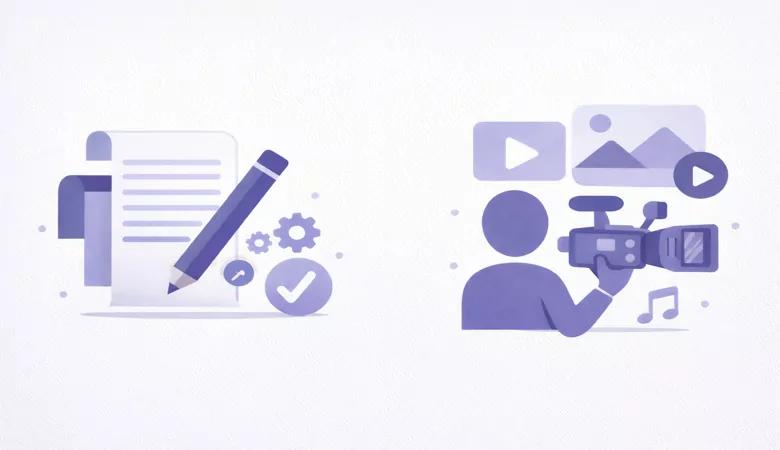 The Difference Between Content Writing and Content Creation